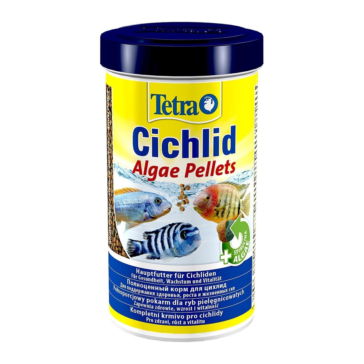 Tetra Cichlid Algae Pellets spirulinaga tsiklitoit, 500 ml