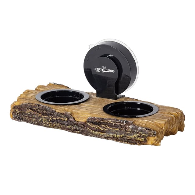 Repti-Zoo 2in1 Hanging Bowl and Turtle Basking Island