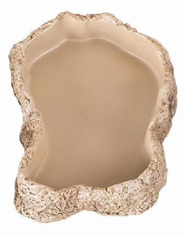 Repti-Zoo Ceramic Food Bowl L, 19.2 × 13.5 × 4 cm