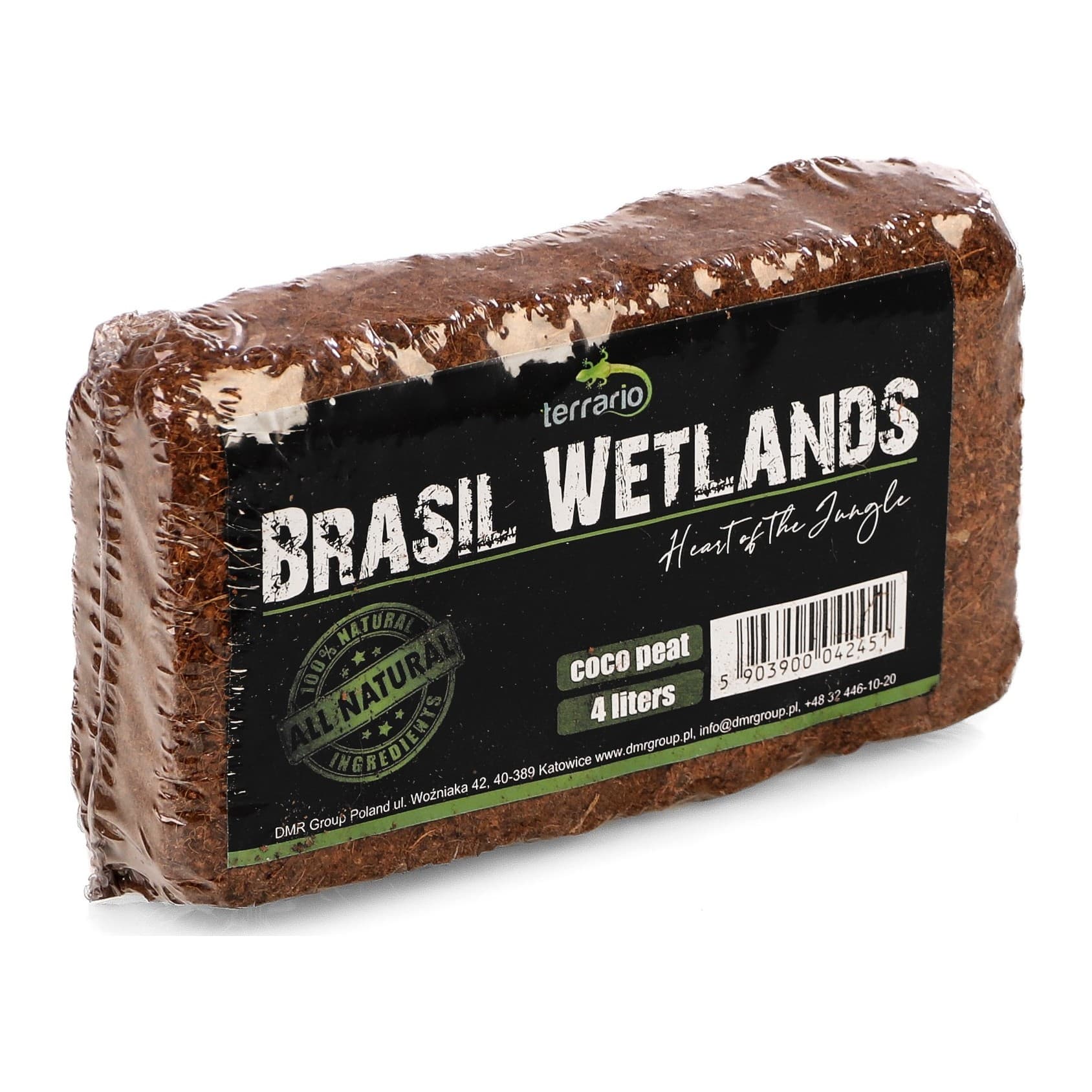 Terrario Brasil Wetlands kookoskiust terraariumi põhjamaterjal