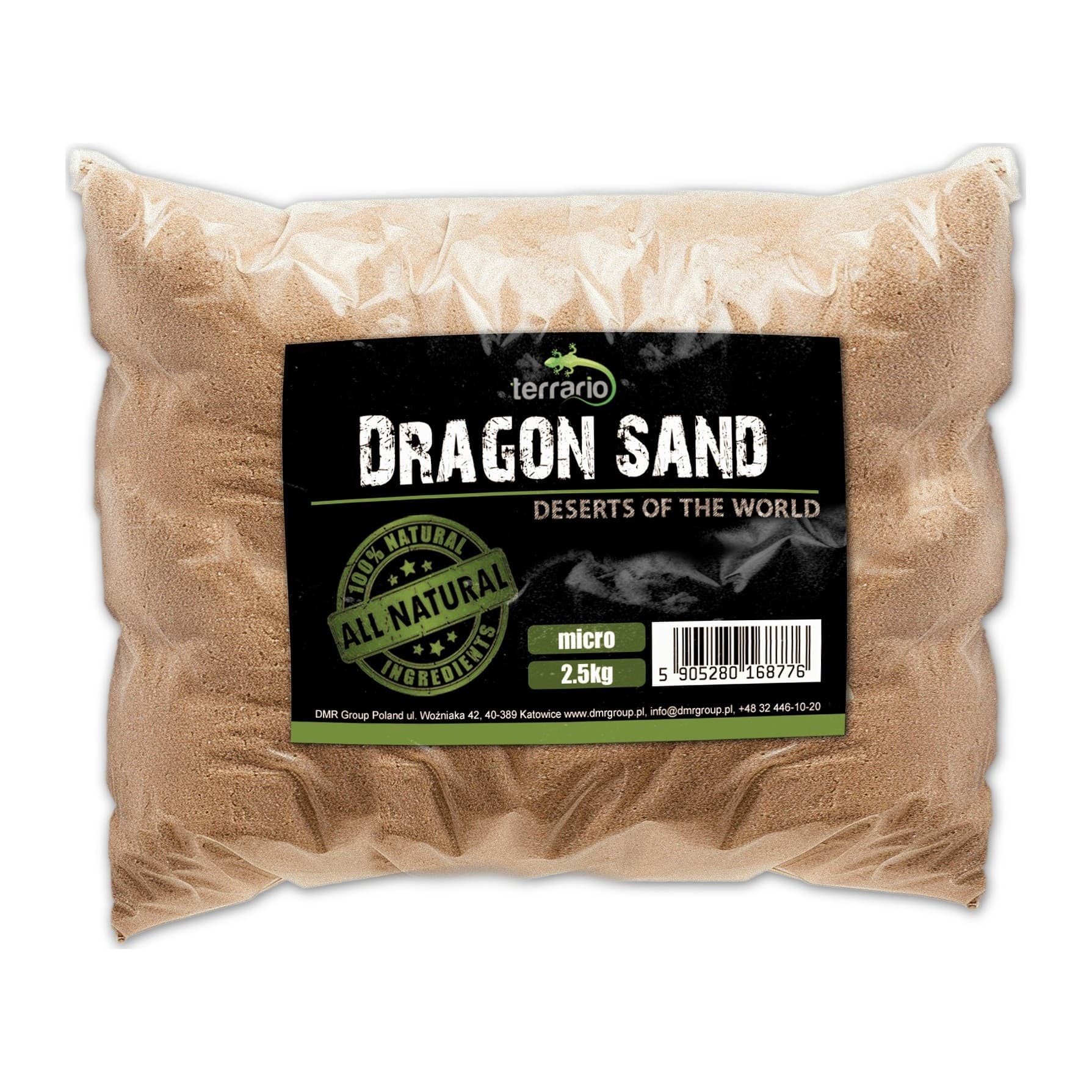 Terrario Dragon Sand peen kõrbeliiv terraariumile, 2,5 kg
