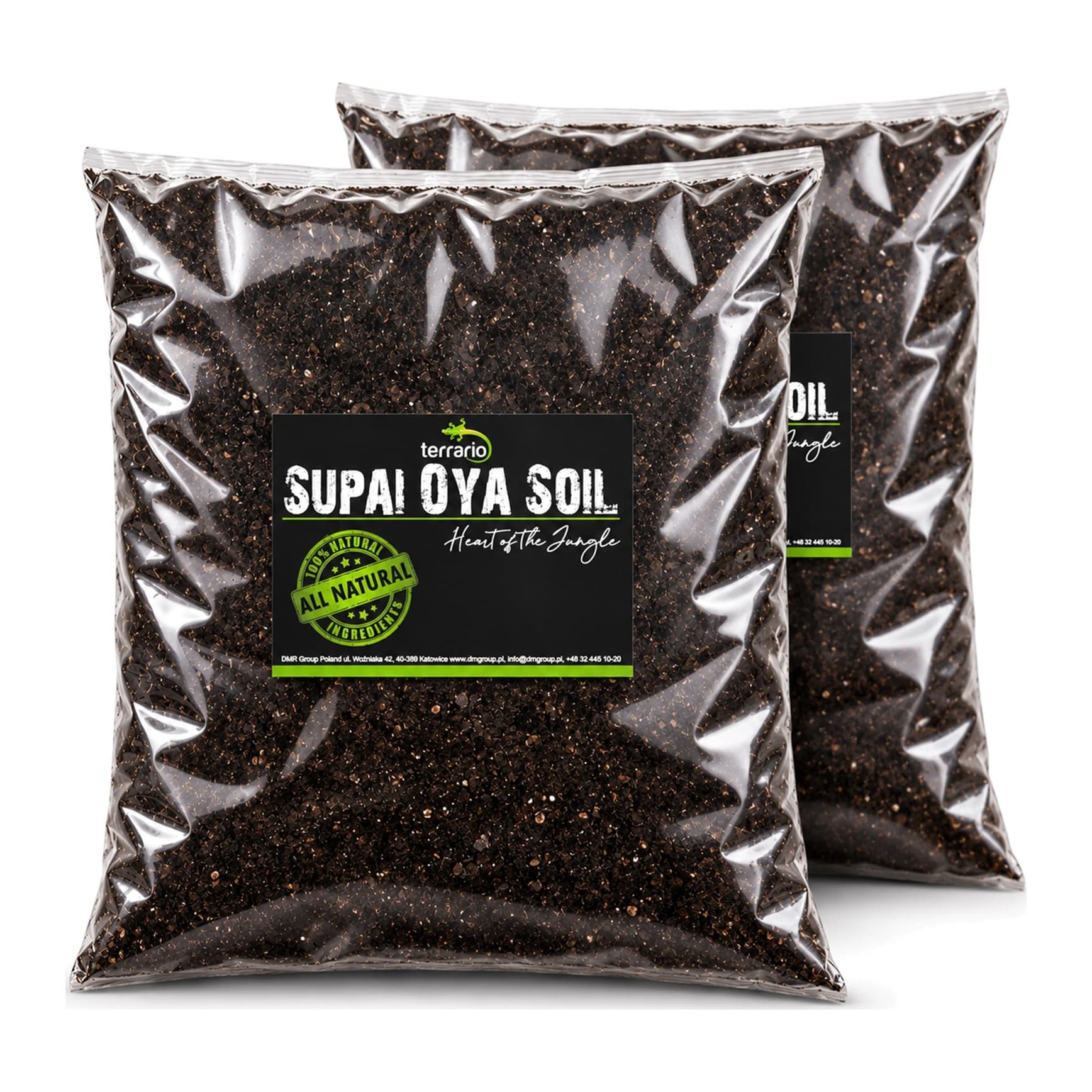 Terrario Supai Oya Soil kilpkonnade pinnas