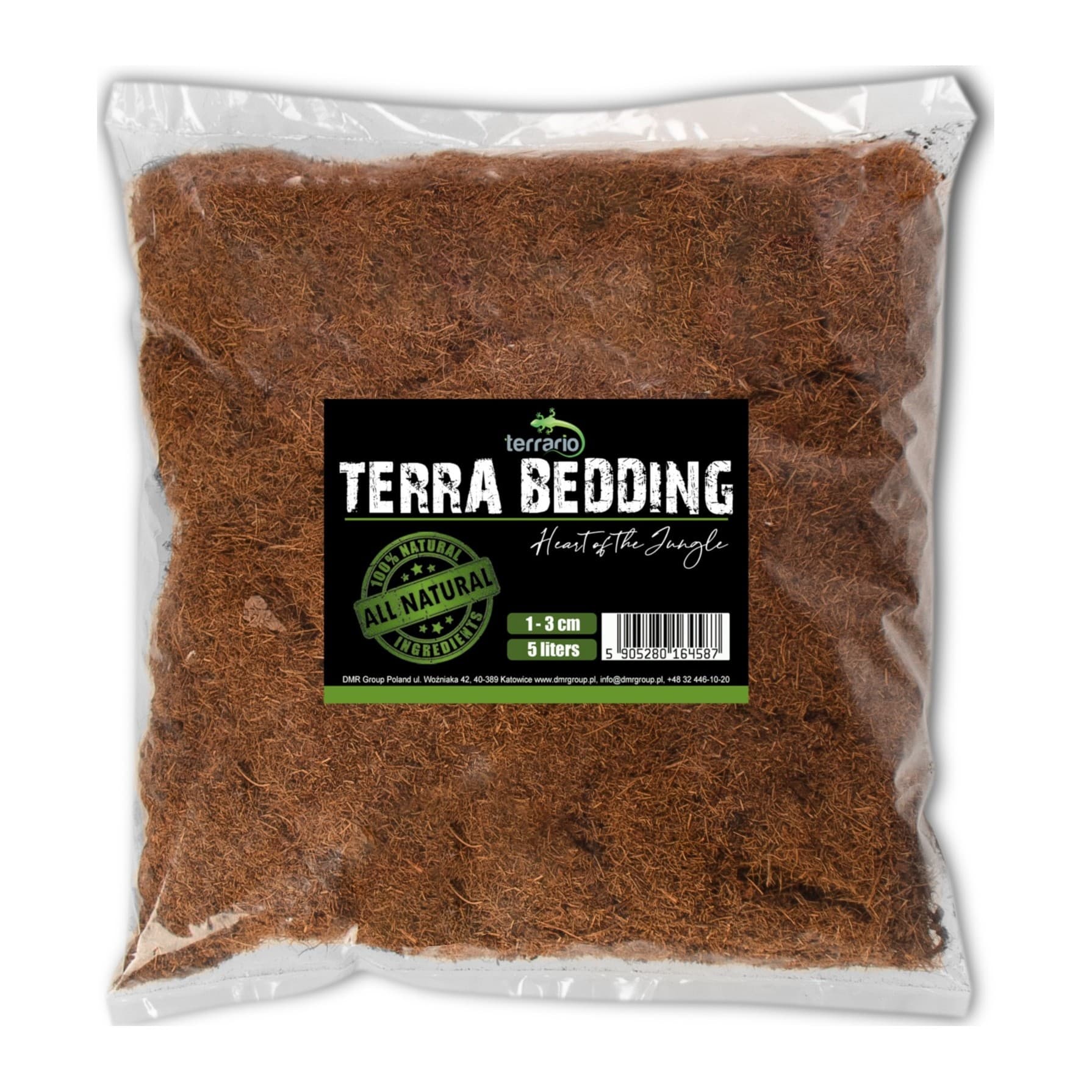 Terrario Terra Bedding kookoskiust allapanu, 5 l