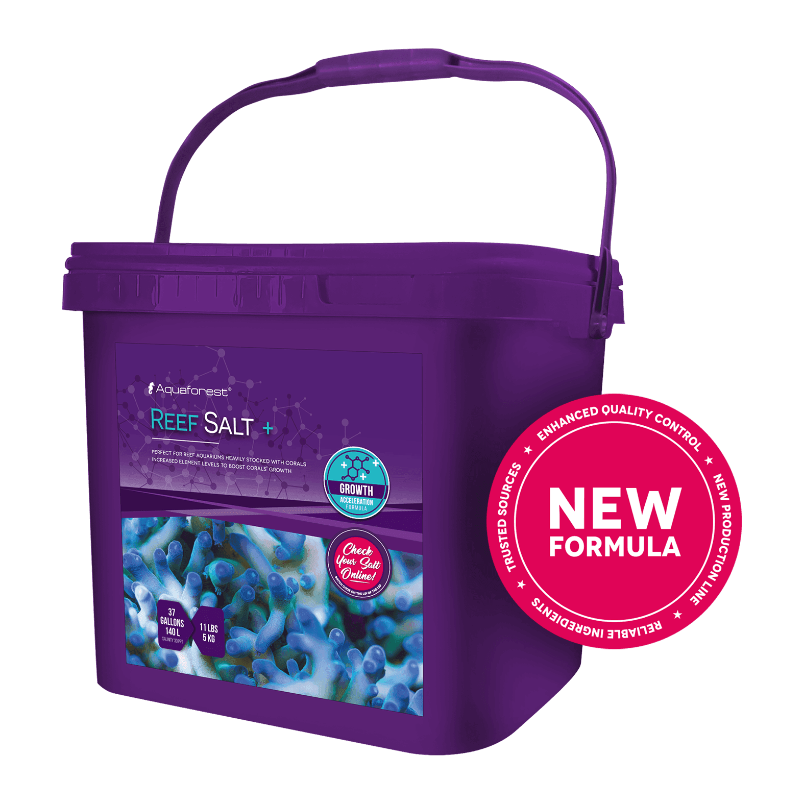 Aquaforest Reef Salt+ kõrgendatud makroelementidega meresool