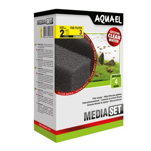 AquaEL Filtr.sponge FAN 3 plus (2pcs)