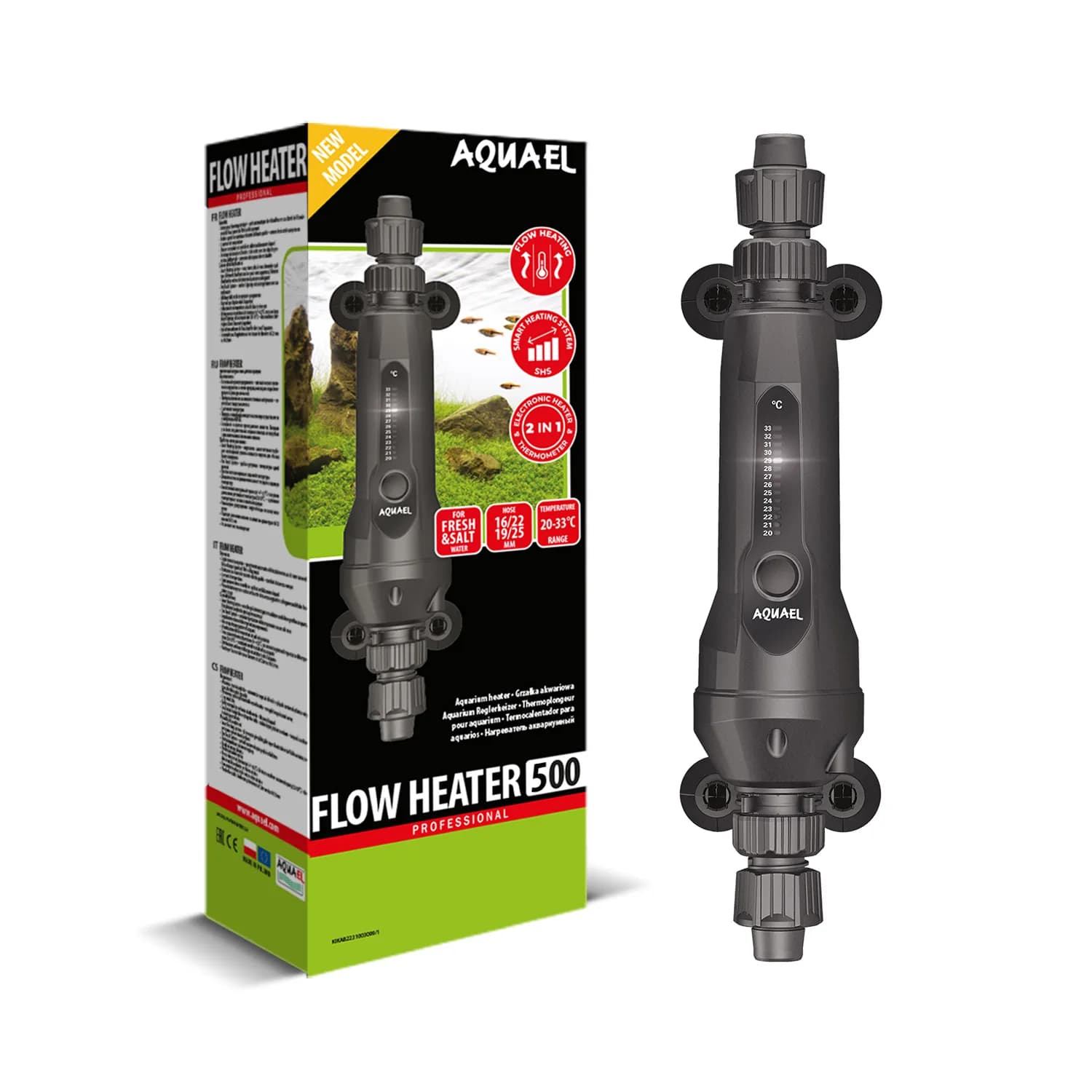 AquaEL FLOW HEATER 2.0 500W