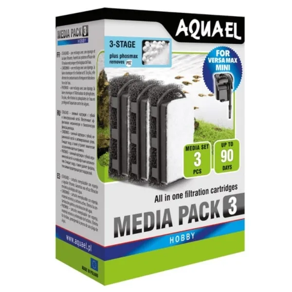 AquaEL FZN MINI PHOSMAX MEDIA PACK 3pcs