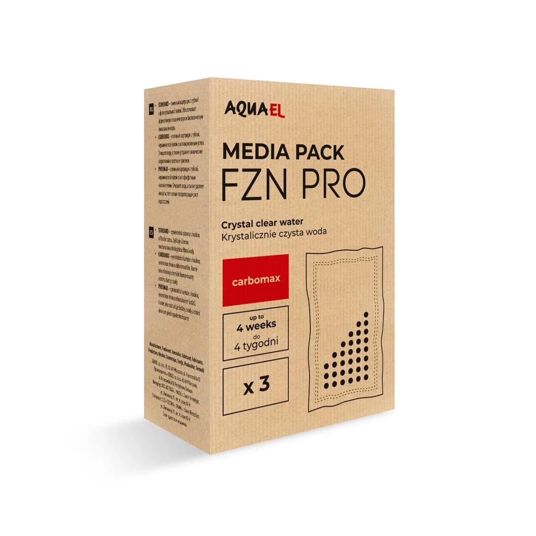 AquaEL MEDIA PACK FZN PRO CARBON 3PCS