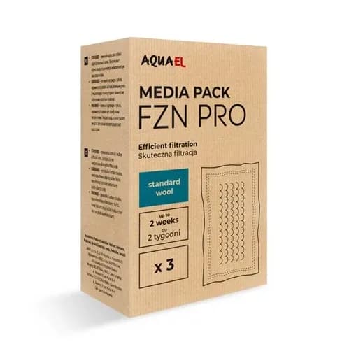 AquaEL MEDIA PACK FZN PRO STANDARD 3PCS