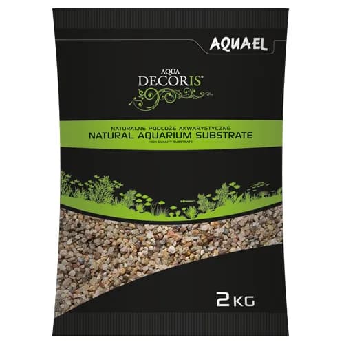 AquaEL Natural Multicolored Gravel 1.4-2mm