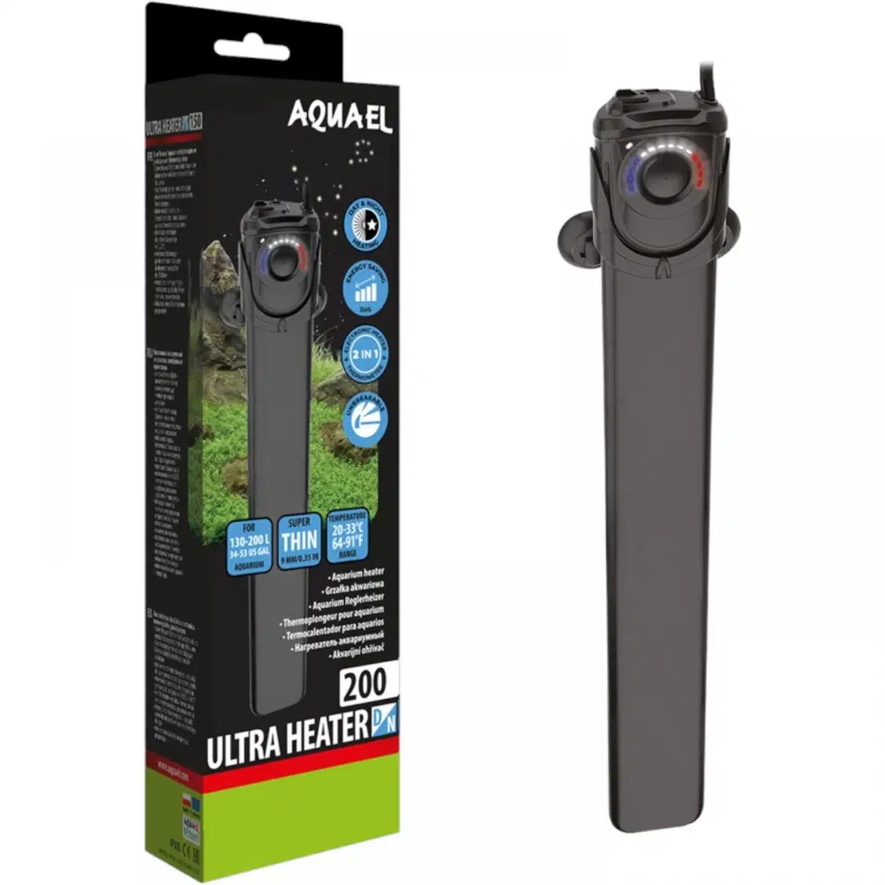 AquaEL ULTRA HEATER D&N 200W PLASTIC HEATER