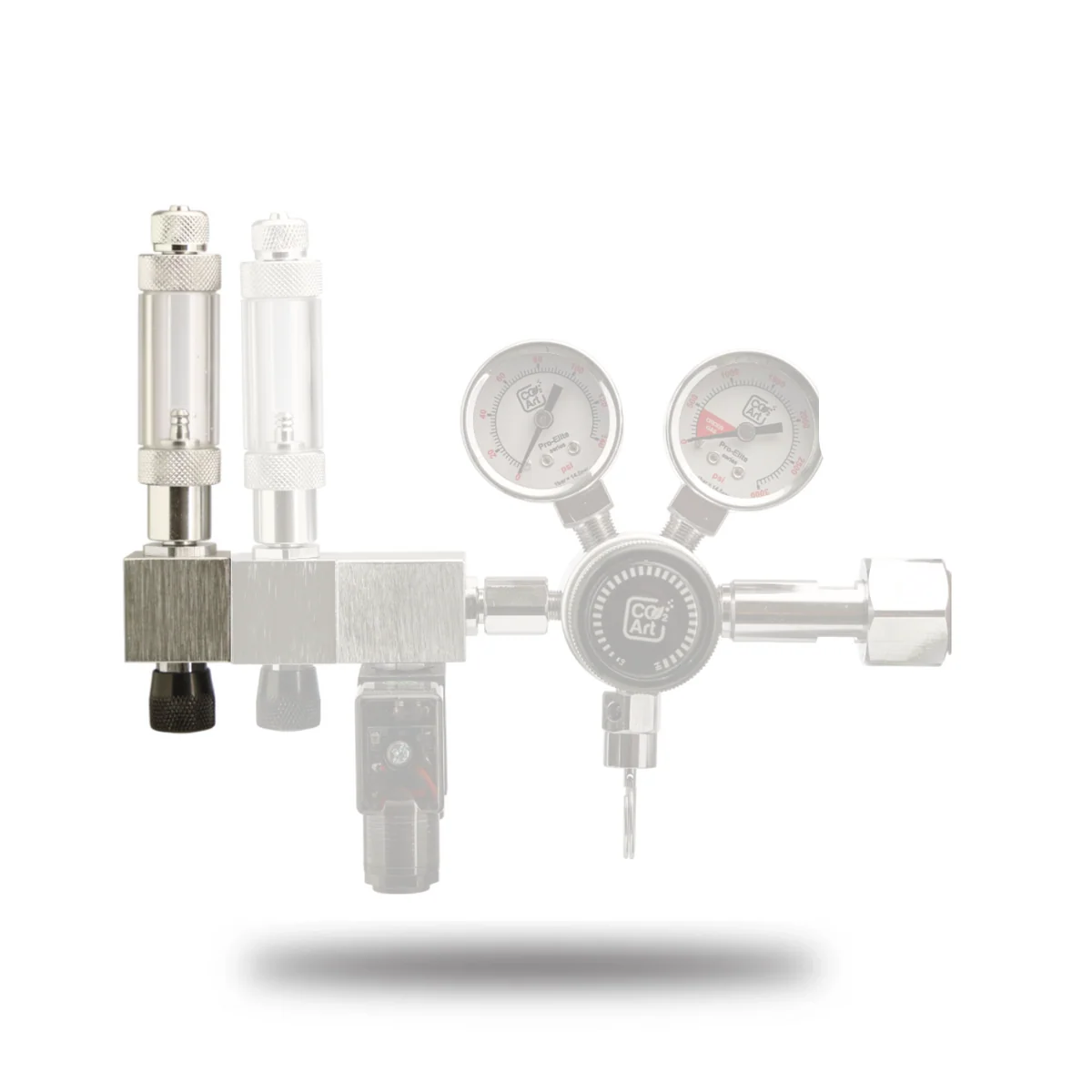 Manifold Block for Pro-Elite Series V2 Regulator